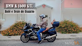 Teste da BMW K 1600 GTL no Rolê em Portugal