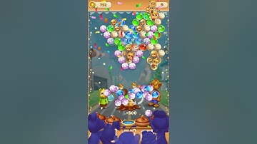 Bubble Pop Forest Rescue Level 112 no booster [Gameplay Walkthrough] optimized for smartphones