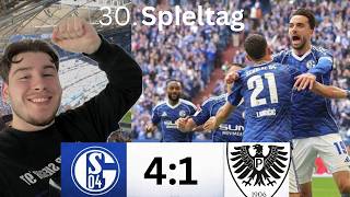 Schalke 04 - Preußen Münster Stadion Vlog🚀🏟️ Machtdemonstration 💙🔥