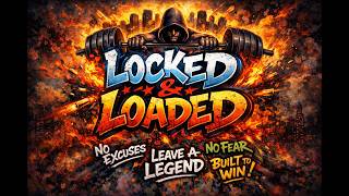 LOCKED &amp; LOADED 💪 | Gym Motivation Rap | No Excuses 🔥#fyp 