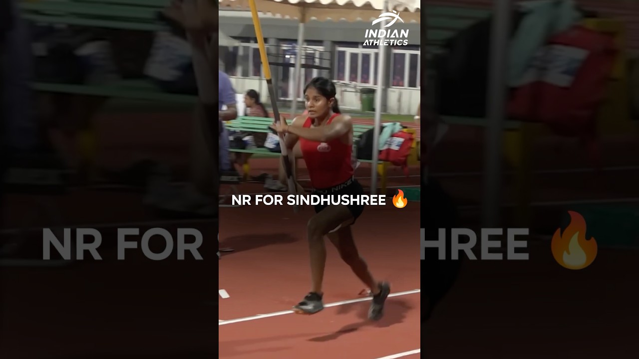 Sindhushree flys into the record books! 🚀| #IndianAthletics #AFI