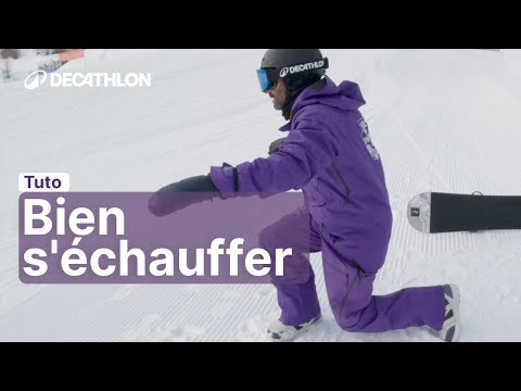 TUTO - Bien s'échauffer avant une sortie snowboard | Decathlon