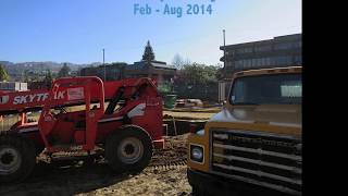 Safeway on College Feb to Aug 2014 Time-lapse
