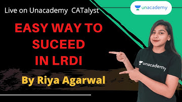 QUARANTINE BATCH | Easy way to suceed in LRDI for CAT 2020 | By Riya Agarwal