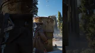 playin a bit of peeka boo with the rockateer