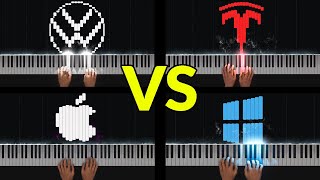 Company Logos played on Piano screenshot 1