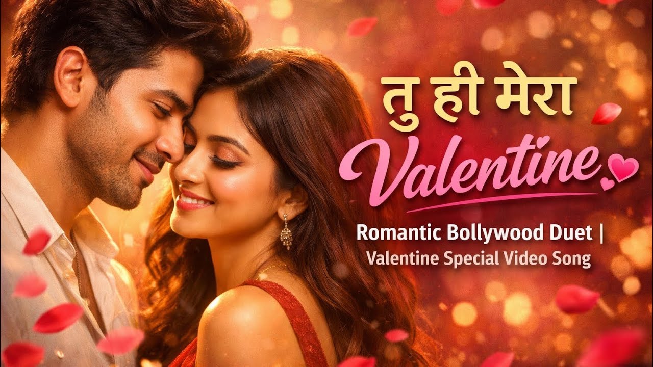 तू ही मेरा Valentine 💕 | Romantic Bollywood Duet 🩷🩵 | Valentine Special Song