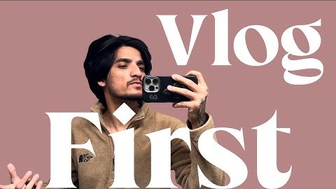 My First Vlog in Canada 🇨🇦 | Starting My Journey as a Vlogger | UNFILTERED JAMES |