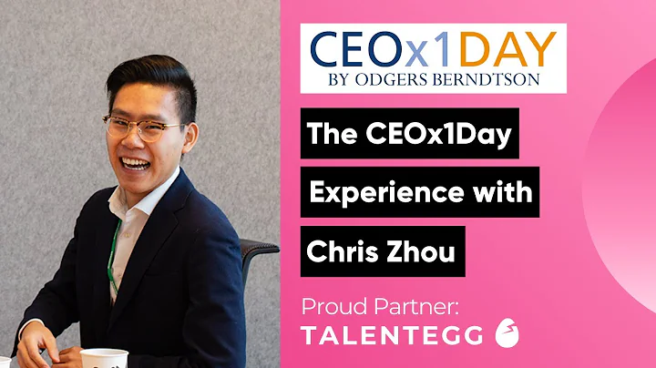 The CEOx1Day Experience with Chris Zhou
