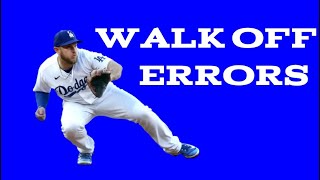 MLB | Walk-Off Errors