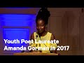 Amanda Gorman at the Nat'l Youth Poet Laureate Celebration in 2017