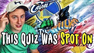 This Quiz Tells You What Nba Team You Should Root For Youtube