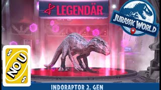 Jurassic World Alive #90 Indoraptor GEN2 erstellt & unterhaltsames Match! [Ger/HD] | Marcel