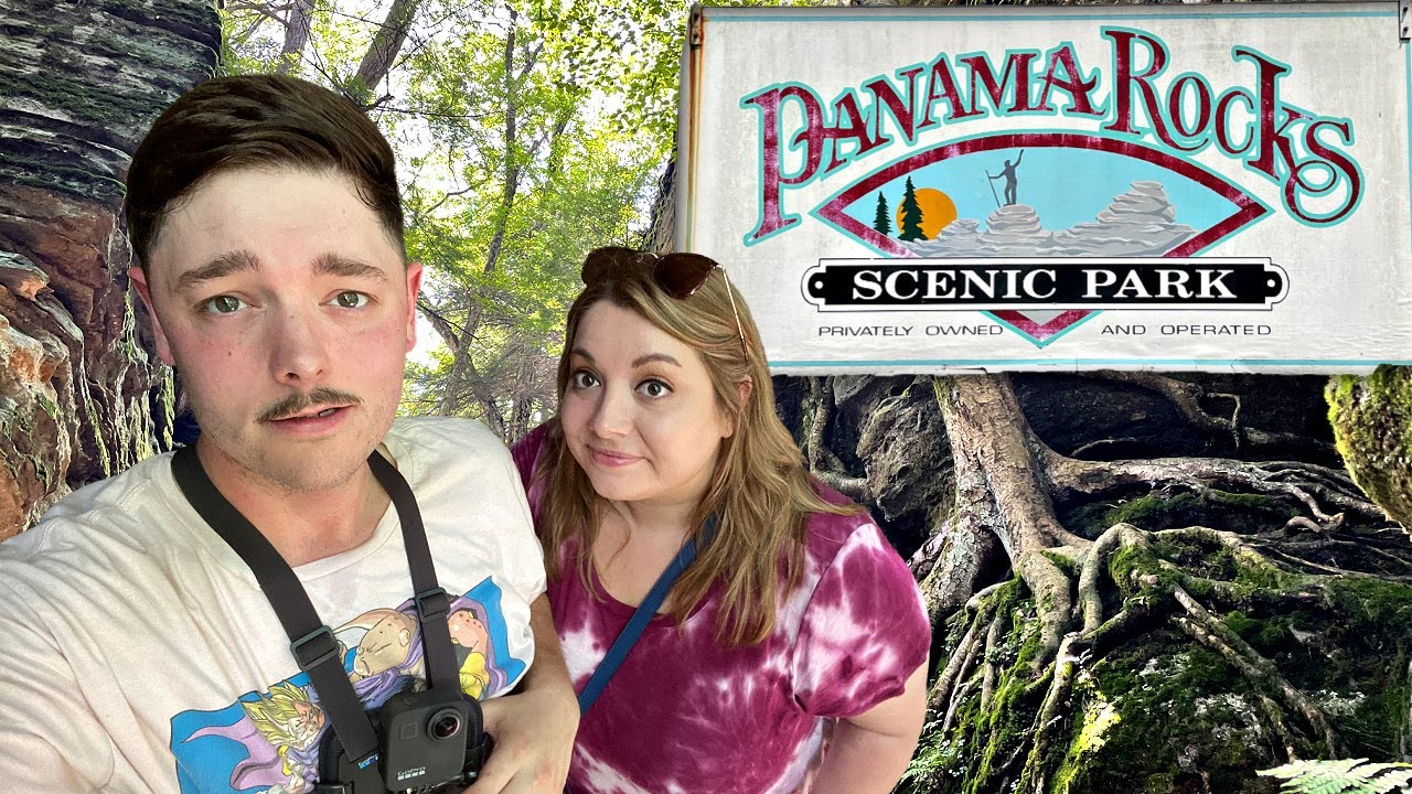 Pammy Rocks EXPLORING PANAMA ROCKS IN WNY! (HUGE ROCK FORMATIONS!!!) - YouTube