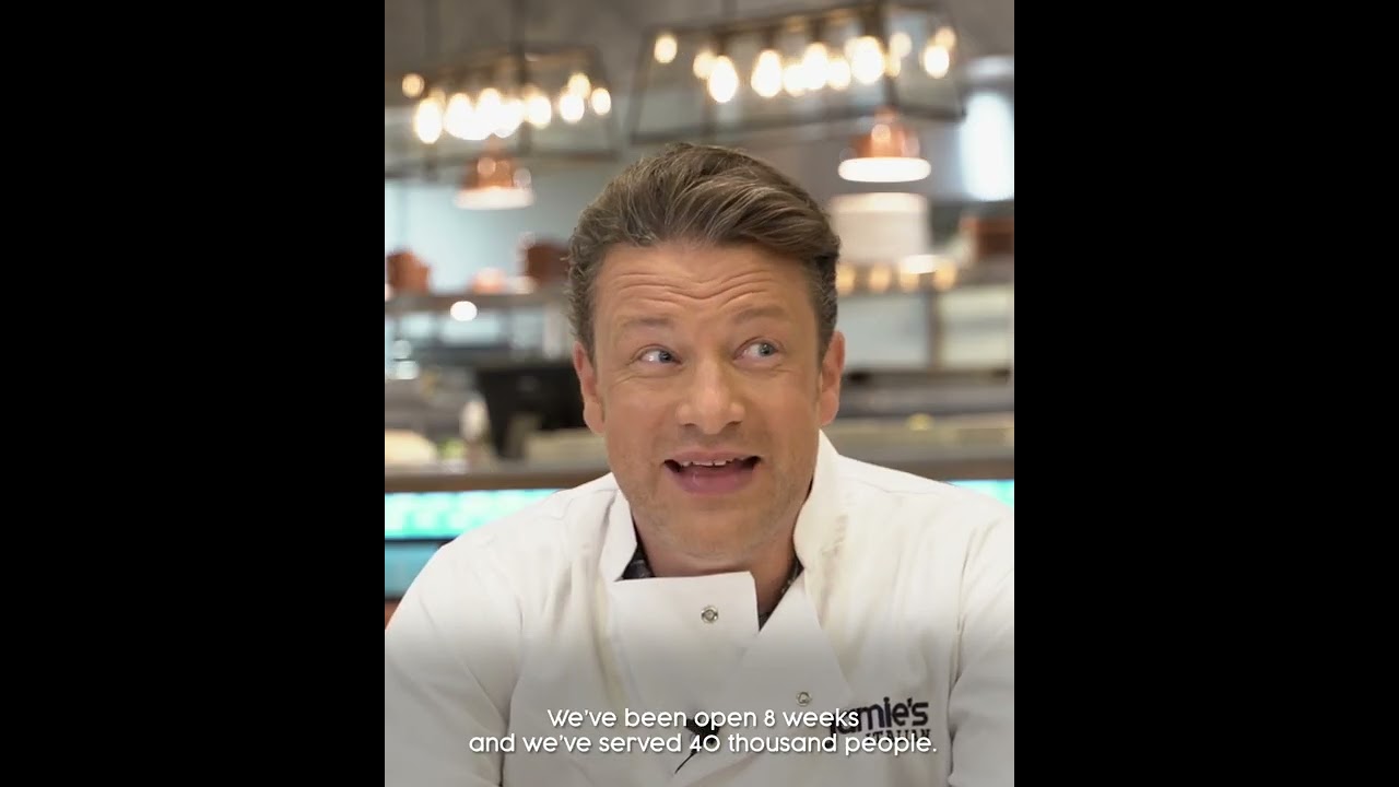 Meet Chef Jamie Oliver - Jamie's Italian, Dubai Mall