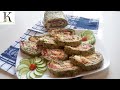 Ընտիր նախուտեստ - դդմիկով ռուլետ / Вкусная закуска - кабачковый рулет