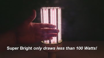 JESLED 100W LED Corn Bulb E39 Base - includes E26 to E39 Adapter 13,500 Lumen, 5000K Daylight REVIEW