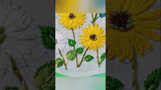 Stem Stitch &amp; Split Stitch 🪡🧵 #youtubeshorts #handsewing