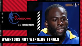Jalen Rose says Warriors aren't winning the Finals after the Draymond Green incident | NBA Countdown
