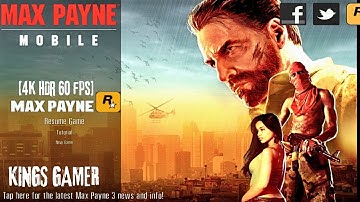 Max Payne: chapter 1[4k 60 FPS] Gameplay walkthrough #kingsgamertv #gaming #maxpaynemobile #trending