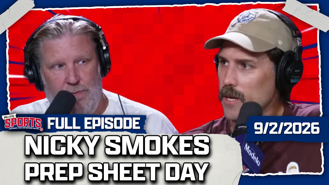 We Let Nicky Smokes Steer The Show + New Dancing With The Stars Cast | Mostly Sports EP 724 | 9.2.26