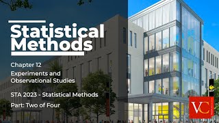 Chapter 12  Experiments and Observational Studies Two of Four