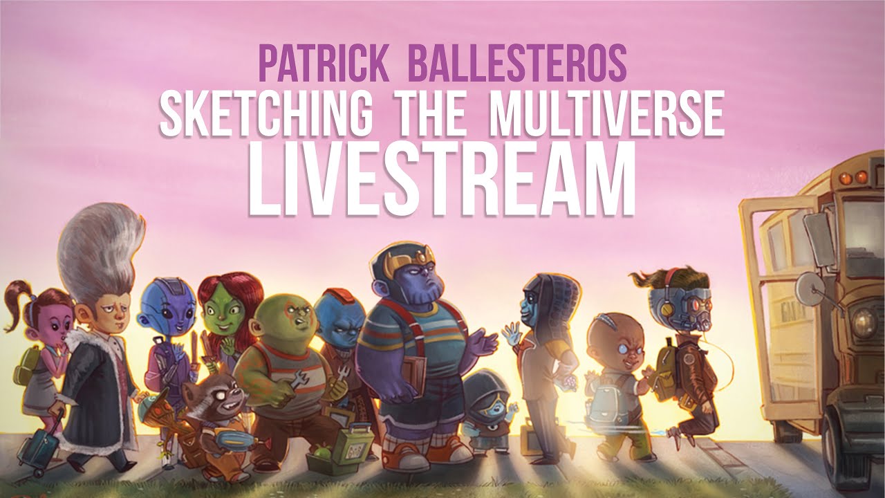 Sketching the Multiverse with Patrick Ballesteros (LIVESTREAM)