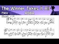 The Winner Takes It All/ Piano Sheet Music / ABBA /  by Sangheart. Play