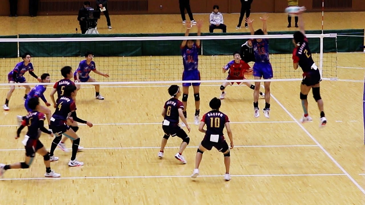 【春高京都2025】決勝戦 東山 vs 洛南 第２セット＜男子バレーボール＞