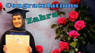 Zahra Graduation Party 01 10 2023  فارغ التحصیل زهرا خانم در رشته وکالت از دانشگاه استرالیای جنوبی