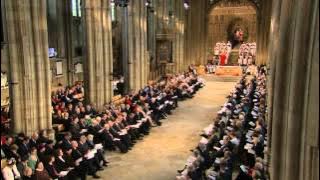 The new Archbishop of Canterbury is enthroned