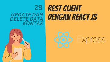 REST API CLIENT DENGAN REACT JS - PROSES UPDATE DAN DELETE DATA KONTAK