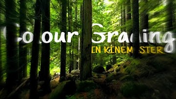 Colour Grading In Kinemaster  | Pixel Edits | Kinemaster Tutorial |