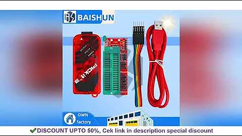 PICKIT3 PIC KIT3 PICKIT 3 Programmer Offline Programming PIC Microcontroller Chip Monopoly+PIC Progr