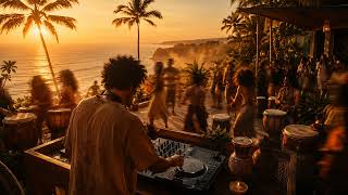 Sunset Deep Afro Pulse 🌍🔥 Tropical House Groove for Golden Night Dancing