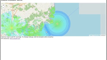 CloudRF API demo: LeafletJS and OpenLayers