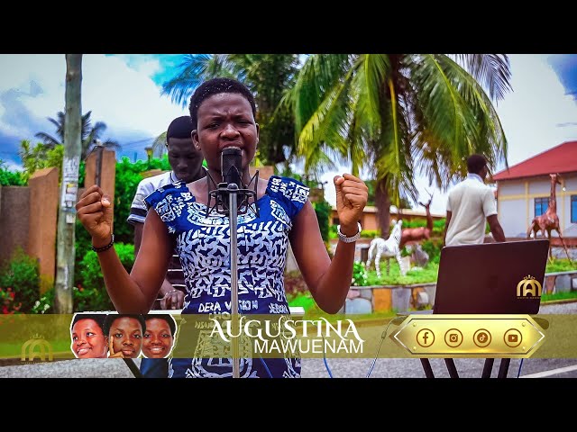 AUGUSTINA MAWUENAM POWERFUL SOAKED ATMOSPHERIC PRAYER  SONG🔥🔥🔥🔥🔥🔥 class=