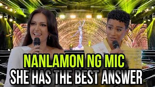 OMG! Athisa Manalo / Alexie Brooks Preliminary Interview Battle - Miss Universe Philippines 2024