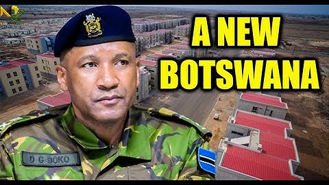 Botswana’s President Declares WAR on Poverty and Corruption! Inspired by Traoré