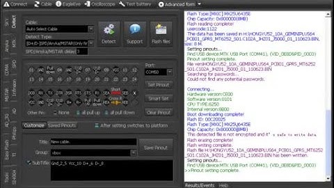 Volcano Box MTK boot, USB, READ FLASH, WRITE FLASH, FORMAT DONE
