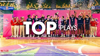 TOP PLAYS // USA Men's U16 win eighth gold in a row