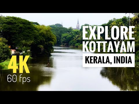 Explore Kottayam in 4K | beautiful city tour | Observations & Explorations