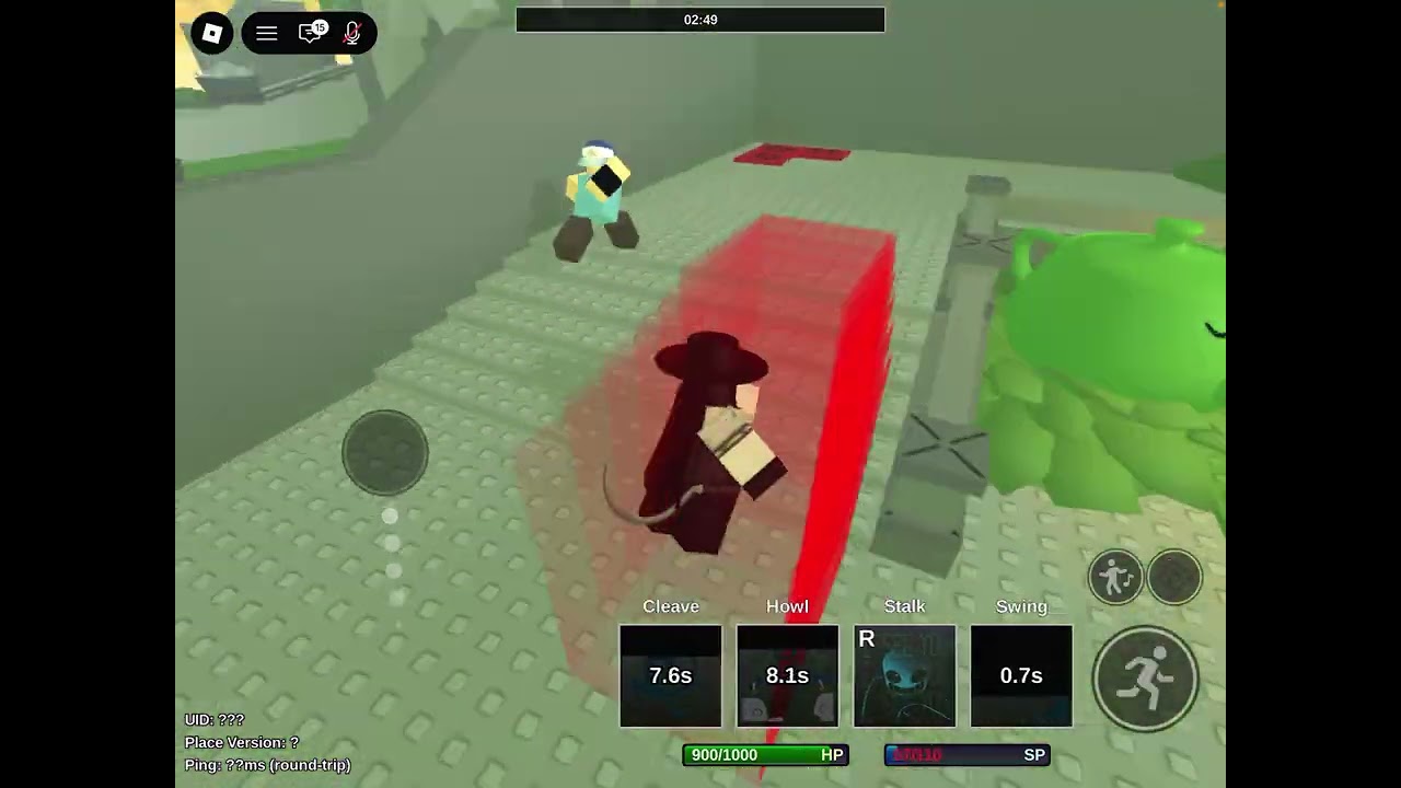 scary pursuer skin gameplay :P #dieofdeath 