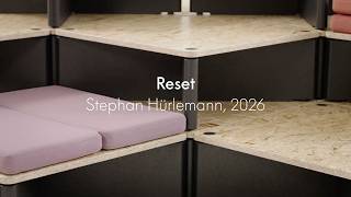 Designer Interview: Stephan Hürlemann discusses the Vitra Reset Platform System