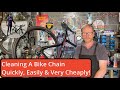 Cleaning a road bike chain   quickly easily  very cheaply