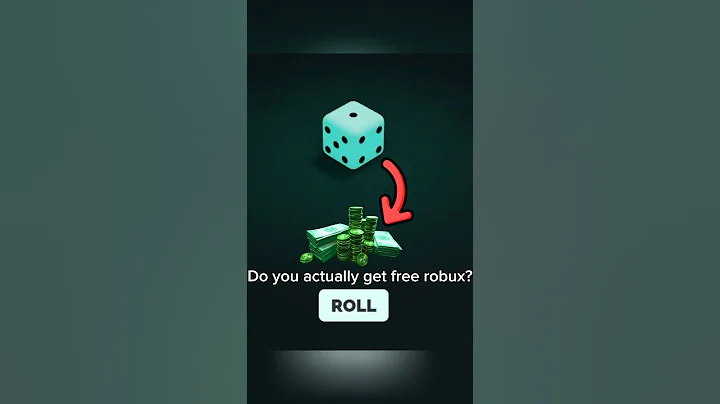 Does Roblox Dice give free Robux? #roblox #fyp #freerobux #trendingshorts