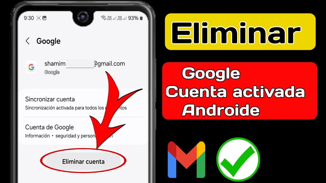 Cómo eliminar una cuenta de Google de un teléfono Android en 2025 ...