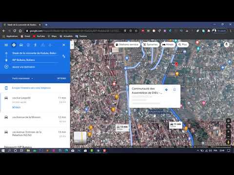 Calculer la distance entre deux lieux dans Google Maps