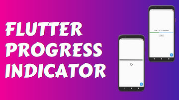 Flutter Progress Indicator | Determinate And Indeterminate | Circular And Linear