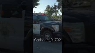 Chp Ford F-250 Responding Code 3